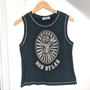 DAYDREAMER Bob Dylan I Want You Shrunken Tank NEW Size XL